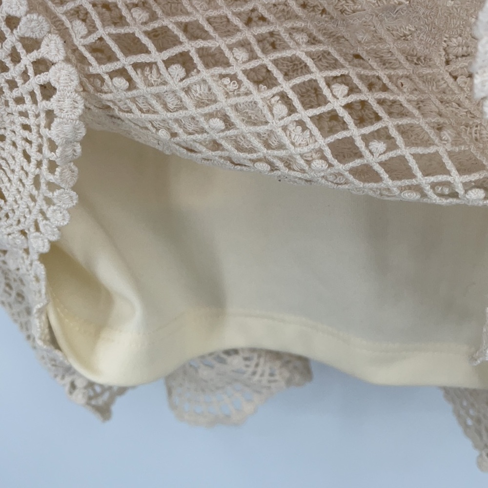 American Eagle Ivory Boho Lace Dress - Picture 5 of 7